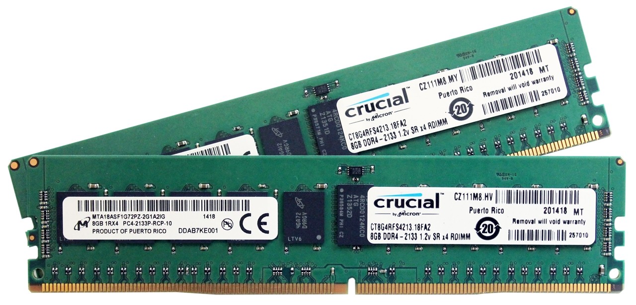 RAM DDR4 8GB CRUSIAL
